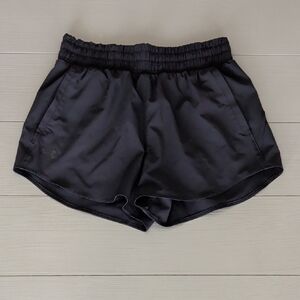 Under Armour UA Women's Flex Woven 3in Shorts Black Running Shorts Size Small S